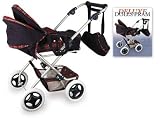 DELUXE DOLLS PRAM (Colour: Cream/Grey)