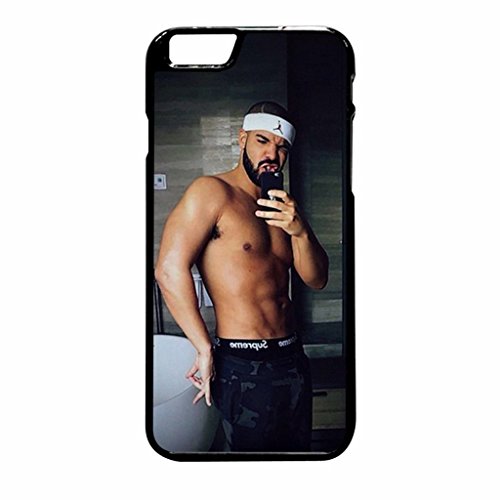 Iphone SE case,Drake Boxers iPhone 5 5s se Case (Black Rubber) by Peanut and kelp