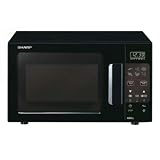 Produkt-Bild: Sharp R-667BK-A Grill-Kompakt-Mikrowelle / 800 Watt / Grill 1000 Watt / 20 L Garraum / schwarz