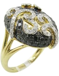 14k Yellow Gold 1.78ctw Diamond Cocktail Ring 10953Y Size 7.5