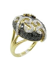 14k Yellow Gold 1.78ctw Diamond Cocktail Ring 10953Y Size 7.5