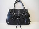 DKNY (Donna Karan New York) Logo Satchel in Black