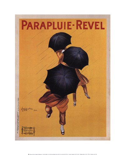 (11x14) Leonetto Cappiello Parapluie Revel Art Print Poster