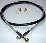 Motorcycle Braided stainless steel Brake Hose 126.5 cm long