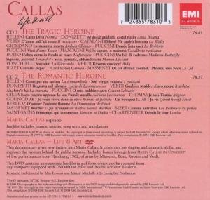 Maria Callas - Life & Art (2 CD's & Bonus DVD) under The Classical Store