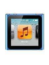 Apple iPod nano 8GB - Blue - 6th Generation (Latest Model - Launched Sept 2010)