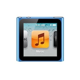 Apple - iPod Nano - 8 Go - �cran Multi-Touch - Bleu - Nouveau