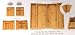 Seville Classics Bamboo Drawer Organizers Set of 2