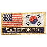 USA and KOREA Taekwondo Patch
