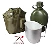 Rothco Canteen / Cup Kit with Cover in Olive Green