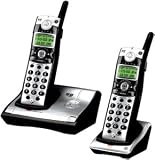 GE Digital Cordless Telephone With Dual Handsets And Call Waiting Caller ID - 2 Handsets - Model 28021EE2 5.8GHz