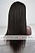 Chantiche® Brazilian Italian Yaki Gluless Silk Top Lace Front Wigs 5A Remy Human Hair with Baby Hair 130% Density Natural Color Medium Size Cap Medium Brown Lace