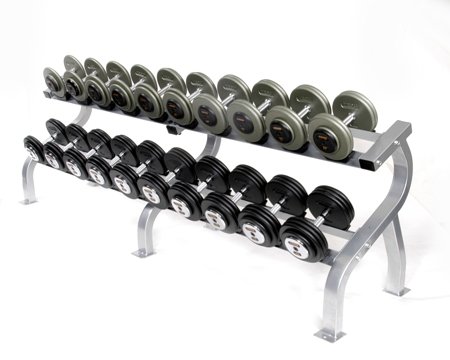10 Pr. Pro Style Dumbbell Rack (*Dumbbells not included)