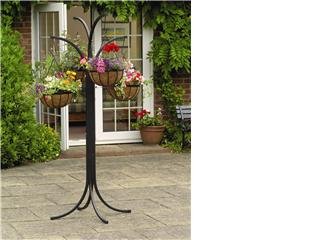 Childrens Toyshop  Outdoor Living : Hanging Basket Tree Complete With Quality Co-Co Liners