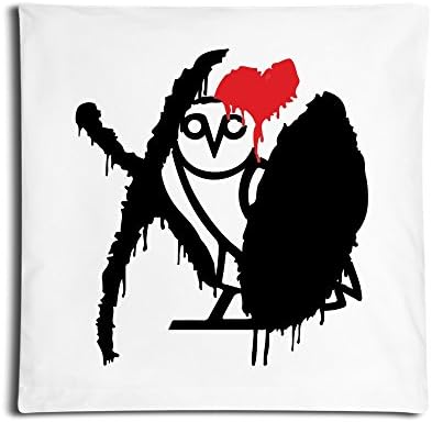 Drake Ovo Bird Owl October Very Custom Pillow Cover White 18 X18 Inch