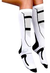 Portal 2 Black/White One Size Long Fall Socks