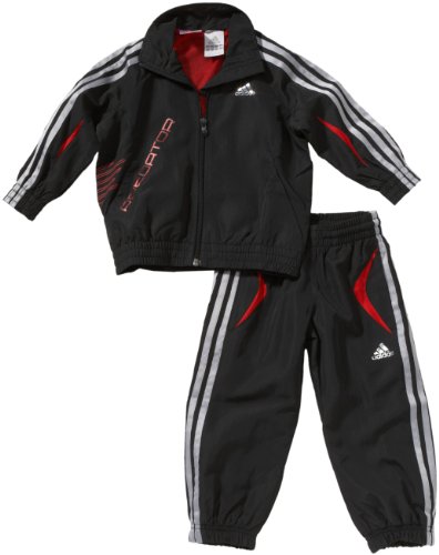 Adidas Kinder Trainingsanzug Yb Predator Woven, oberteil: black hose:black, 140, P90715 Preisvergleich
