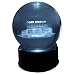 LSU Tiger Stadium - Home of the Tigers - Etched in a musical urning crystal ball