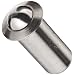 Jergens 11037 Stainless Steel Press Fit Plunger, 303 Stainless Steel, 0.500 Thread