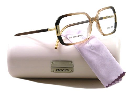41MtK0shGtL AUTHENTIC JIMMY CHOO EYEGLASSES JC 18 NXD BROWN