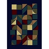 Radici USA Castello X 2 x 8 Runner Navy Area Rug