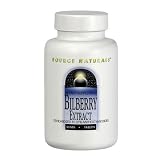 Bilberry Extract 50mg 120 Tablets - By Source Naturals