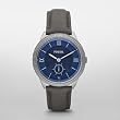 Fossil Sydney Leather Watch Grey