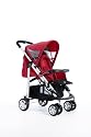 Zooper Waltz Stroller, Red Waves