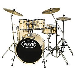 Maple Pro Classic Fusion 5 pc Drum Set Natural