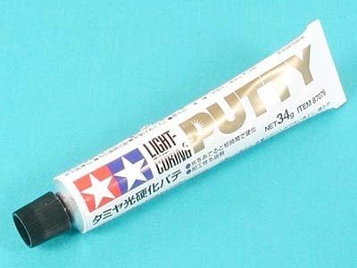 Tamiya T-87076 Tamiya light curing putty 34g