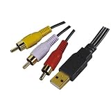 HDE® 3 RCA to USB Cable
