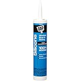 Dap 08646 White Silicone Sealant 9.8-Ounce