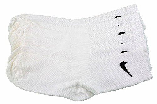 Nike Little Boy's 6-Pair White Crew Performance Comfort Socks