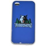 Minnesota Timberwolves Hard Case for Apple Iphone 4g (At&t Only) Jc128e + Free Screen Protector