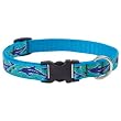 Tickled Pink - Lupine Adjustable Collars Medium 3/4" x 12" - 20"