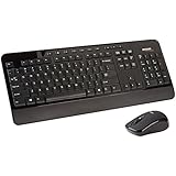 AmazonBasics Wireless Keyboard and Optical Mouse Combo