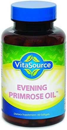 Evening Primrose Oil: (1300 mg, 60 Servings) Remarkable Herbal Health Supplement for Women PMS Relief, 60 Softgels, GMP Certified, Made in USA
