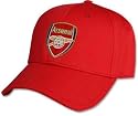 Arsenal Fc Crest Baseball Cap - Red