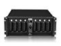 iStarUSA dAge408U40T9 4U 8-bay SAS/SATA 3Gbps Multilane (SFF8470) Military Grade JBOD and RAID Chassis 400W PSU Supports RAID 0, 1, 5, 6, 10 ,50 design for data backup, video stream, Apple Final Cut Pro, Adobe Premiere, AVID mojo, AJA ioHD, ProRes 422, RED Camera, file server, accounting backup, hd video editing