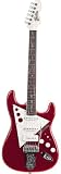 Italia Modulo T3 Left-handed Electric Guitar - Red