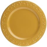 Signature Now & Then Set of Six 9-inch Salad Plate, Golden Rod
