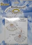 41MtZVR2EwL. SL160  Safety Pin Birthstone Angel Kit April Diamond