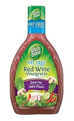 Wish Bone Fat Free Red Wine Vinaigrette Dressing, 16-Ounce Bottles (Pack of 6)