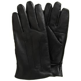Boston Traveler Cashmere Mens Lined Leather Gloves