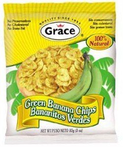 Grace Green Banana Chips, 3oz
