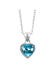 Sterling Silver Heart Shape Pendant Necklace