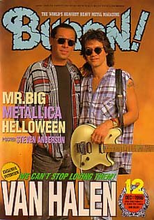 Van Halen: Burrn Magazine - December 1996