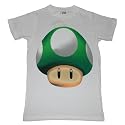 NINTENDO "BIG 1 UP MUSHROOM" Fine Fitted Cotton Tee