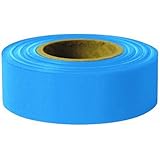 Swanson RFTBL300 1-3/16-Inch by 300-Feet Taffeta Roll Flagging, Blue