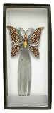 PAPILLON MARQUE style Art Déco & émaillé ornée de bijoux en étain dans le livre de Mark Giftbox-Idéal Idée Cadeau Femme